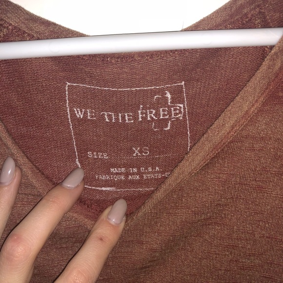 Free People Rust Colored Tunic - Picture 3 of 4